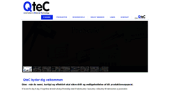 Desktop Screenshot of post.qtec.dk